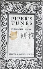 PIPER'S TUNES(FROM DONEGAL AND ANTRIM)（ PDF版）