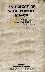 AHTHOLOGY OF WAR POETRY 1914-1918   1943  PDF电子版封面     