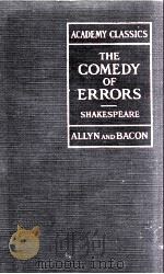 SHAKESPEARE'S COMEDY OF ERRORS   1926  PDF电子版封面     