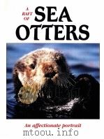 A RAFT OF SEA OTTERS     PDF电子版封面     