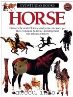 HORSE  EYEWITNESS BOOKS     PDF电子版封面  0679916814   