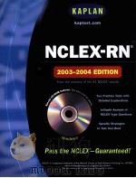 KAPLAN  NCLEX-RN 2003-2004 EDITION     PDF电子版封面  0743241193   
