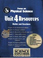 SCIENCE EXPLORER Focus on Physical Science Unit 4 Resources     PDF电子版封面     