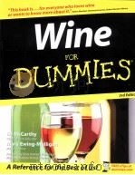 WINE FOR DUMMIES 3RD EDITION BY ED MCCARTHY AND MARY EWING-MULLIGAN MW     PDF电子版封面  0764525441   