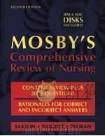 MOSBY'S Comprehensive Review of Nursing  FIFTEENTH EDITION     PDF电子版封面  0815180454   