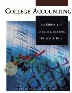 College Accounting  Sixth Edition 1-13     PDF电子版封面  0395797004   