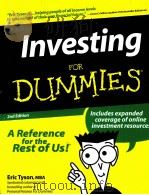 Investing FOR DUMMIES  2ND EDITION（ PDF版）