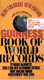 GUINNESS BOOK OF WORLD RECORDS  1978 Edition     PDF电子版封面  0553112554   