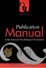 Publication Manual of the American Psychological Association  Fifth edition（ PDF版）