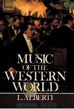 MUSIC OF THE WESTERN WORLD（ PDF版）
