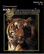 Book OF Mammals Volume Two k-z     PDF电子版封面     