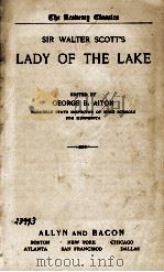 LADY OF THE LAKE（1926 PDF版）