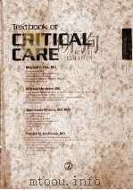 Textbook of CRITICAL CARE   2     PDF电子版封面     