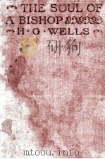 THE SOUL OF A BISHOP     PDF电子版封面    H. G. WELLS 