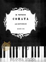 奇赤科夫：钢琴奏鸣曲  俄文（1963 PDF版）