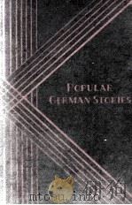 POPULAR GERMAN STORIES（1931 PDF版）