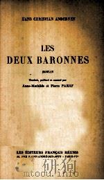 LES DEUX BARONNES   1956  PDF电子版封面     