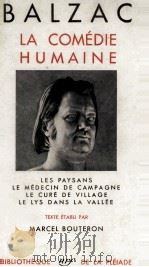 LA COMEDIE HUMAINE VOL.VIII   1951  PDF电子版封面     