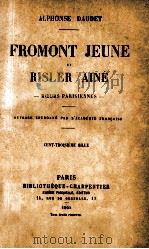 FROMONT JEUNE ET RISLER AINE   1905  PDF电子版封面     