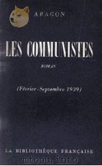 LES COMMUNISTES ROMAN (FEVRIER-SEPTEMBRE 1939)   1949  PDF电子版封面     