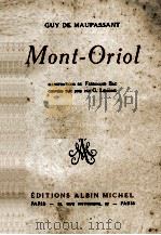 MONT-ORIOL     PDF电子版封面     