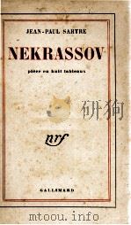 NEKRASSOV   1956  PDF电子版封面     