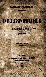CORRESPONDANCE (1854-1869)   1909  PDF电子版封面     