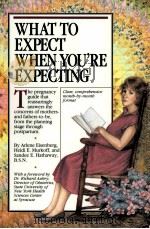 WHAT TO EXPECT WHEN YOU'RE EXPECTING     PDF电子版封面  089480829X   