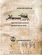 HIDDENSEE   1952  PDF电子版封面     