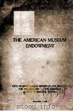 THE AMERICAN MUSEUM ENDOWMENT（1926 PDF版）