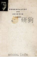 PERSONALITY AND SCIENCE   1930  PDF电子版封面    LYNN HAROLD HOUGH 