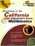 Roadmap to the California High School Exit Exam:Mathematics     PDF电子版封面  0375762914   