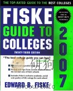 FISKE GUIDE TO COLLEGES 2007     PDF电子版封面  1402206607   