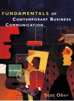 SCOT OBER FUNDAMENTALS OF CONTEMPORARY BUSINESS COMMUNICATION（ PDF版）