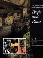 THE WORLD BOOK ENCYCLOPEDIA OF PEOPLE AND PLACES VOLUME6U-Z     PDF电子版封面     
