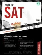 MASTER THE SAT CD INSIDE     PDF电子版封面     