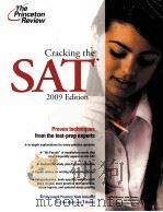 THE PRINCETON REVIEW CRACKING THE SAT 2009 EDITION     PDF电子版封面  0375428569   