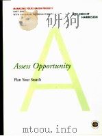 ASSESS OPPORTUNITY PLAN YOUR SEARCH（ PDF版）