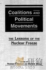 COALITIONS AND POLITICAL MOVEMENTS THE LESSONS OF THE NUCLEAR FREEZE     PDF电子版封面     