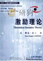 THEORETICAL INCENTIVE THEORY     PDF电子版封面     