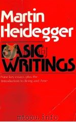 MARTIN HEIDEGGER BASIC WRITINGS     PDF电子版封面  0060638451   
