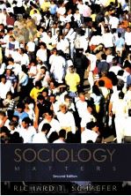 SOCIOLOGY MATTERS SECOND EDITION     PDF电子版封面     