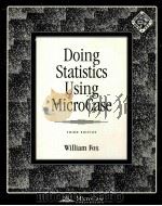 DOING STATISTICS USING MICROCASE THIRS EDITION WILLIAM FOX     PDF电子版封面     