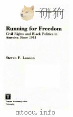 RUNNING FOR FREEDOM     PDF电子版封面    STEVEN F.LAWSON 
