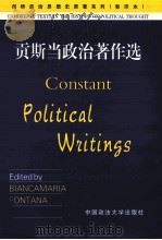 CONSTANT POLITICAL WRITINGS     PDF电子版封面    BIANCAMARIA FONTANA 
