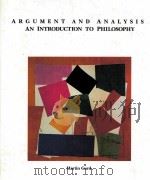 ARGUMENT AND ANALYSIS:AN INTRODUCTION TO PHILOSOPHY（ PDF版）