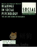 READINGS IN SOCIAL PSYCHOLOGY THE ART AND SCIENCE OF PESEARCH（ PDF版）