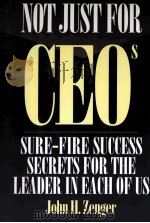 NOT JUST FOR CEOS S SURE-FIRE SUCCESS SECRETS FOR THE LEADER IN EACH OF US     PDF电子版封面  0786305282   