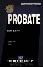 CALIFORNIA PRACTICE GUIDE PROBATE     PDF电子版封面     