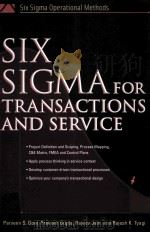 SIX SIGMA FOR TRANSACTIONS AND SERVICE（ PDF版）